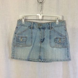 No Boundaries Denim Mini Skirt Size Junior 9